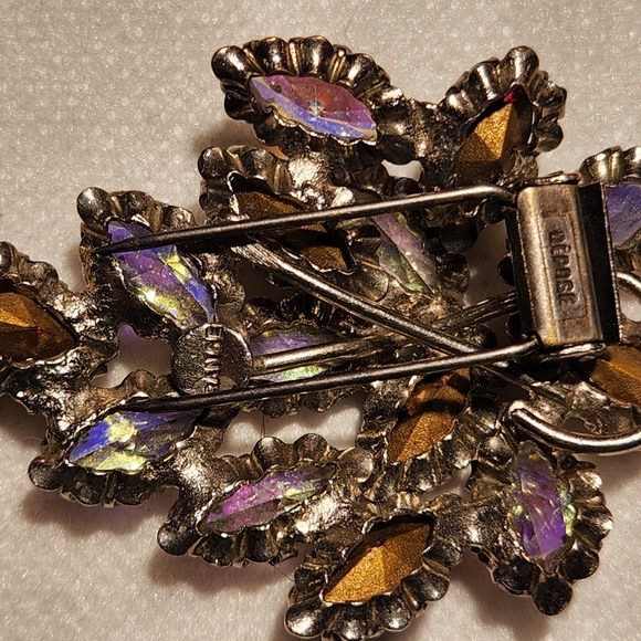 Vintage Depose FUR PIN Brooch 1930's France Statement Pin - Picture 5 of 11